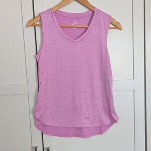 HEAD | Lilac Sleeveless Active V-Neck Top Size  XSmall